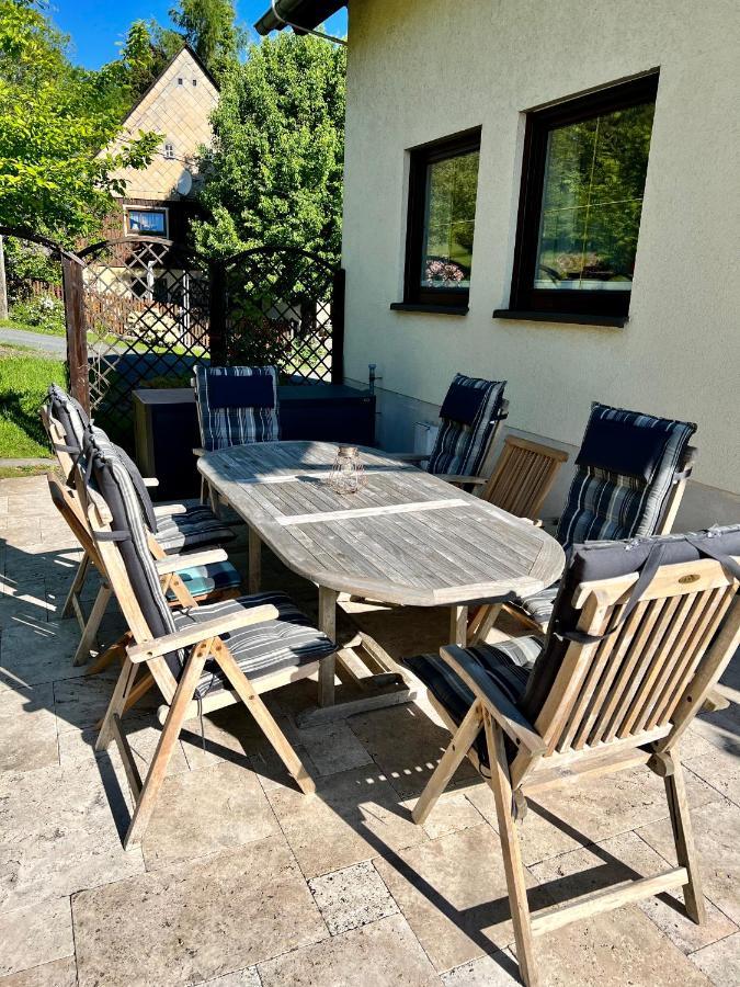 Luxus Ferienhaus Erzgebirge In Alleinlage Altenberg  Kültér fotó
