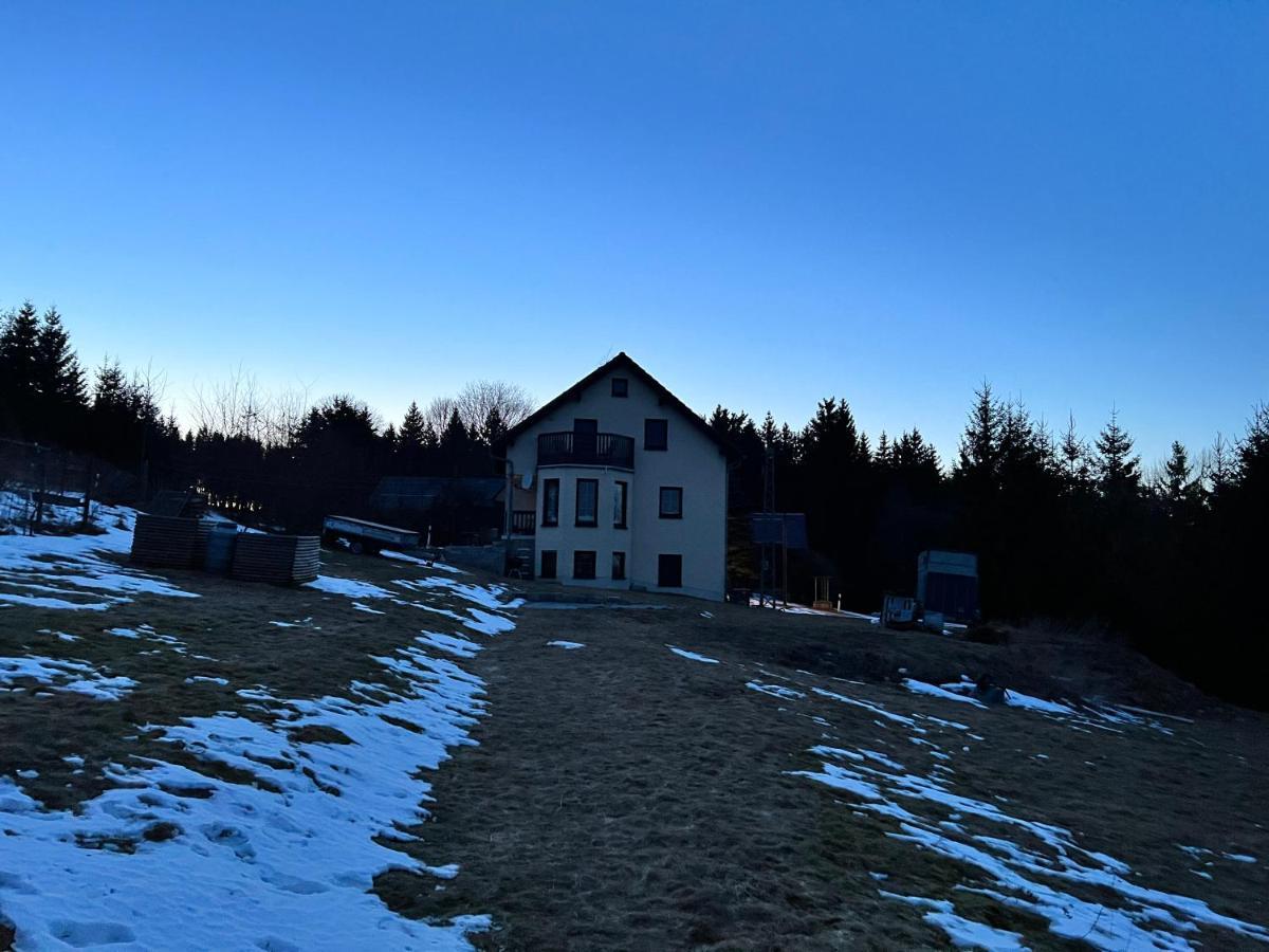 Luxus Ferienhaus Erzgebirge In Alleinlage Altenberg  Kültér fotó