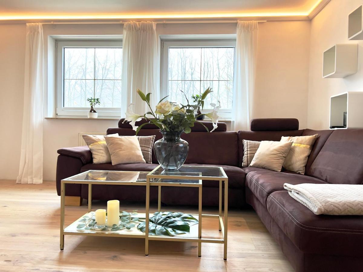 Luxus Ferienhaus Erzgebirge In Alleinlage Altenberg  Kültér fotó